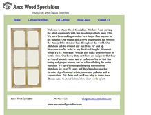Tablet Screenshot of ancowoodspecialties.com